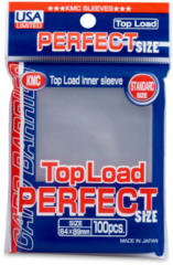 KMC Top Load Perfect Fit Standard Size Sleeves - 100ct